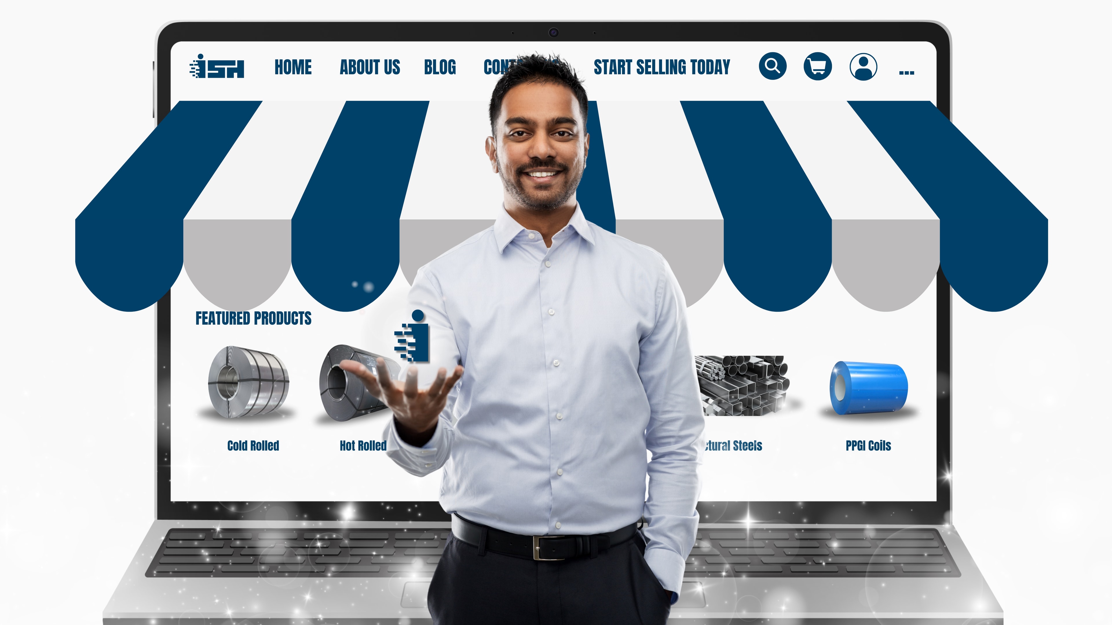 Online steel marketplace
